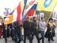 Буддийский марш в Калмыкии