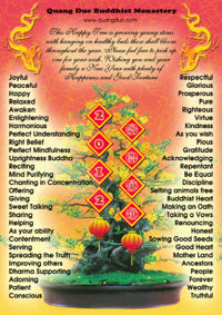Lunar New Year’s Eve Festival at the Quang Duc Buddhist Monastery