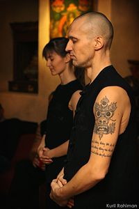 Лекция в клубе Шанти