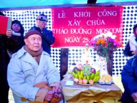 Освещение места, для строительства Буддийской пагоды Nam Mô A Di Ðà Phât!!!
